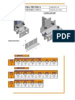 F03 Supports de Guides de Cabine Et Contrepoids