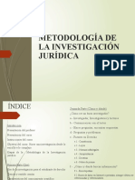 Metodologia de La Investigacion Juridica