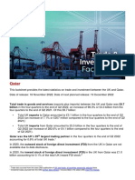 Qatar Trade and Investment Factsheet 2022 11 18