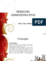 Derecho Administrativo: DRA. Emy Vilchez Cerna