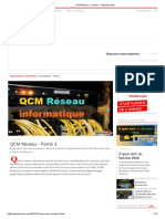 QCM Réseau – Partie 3 - WayToLearnX