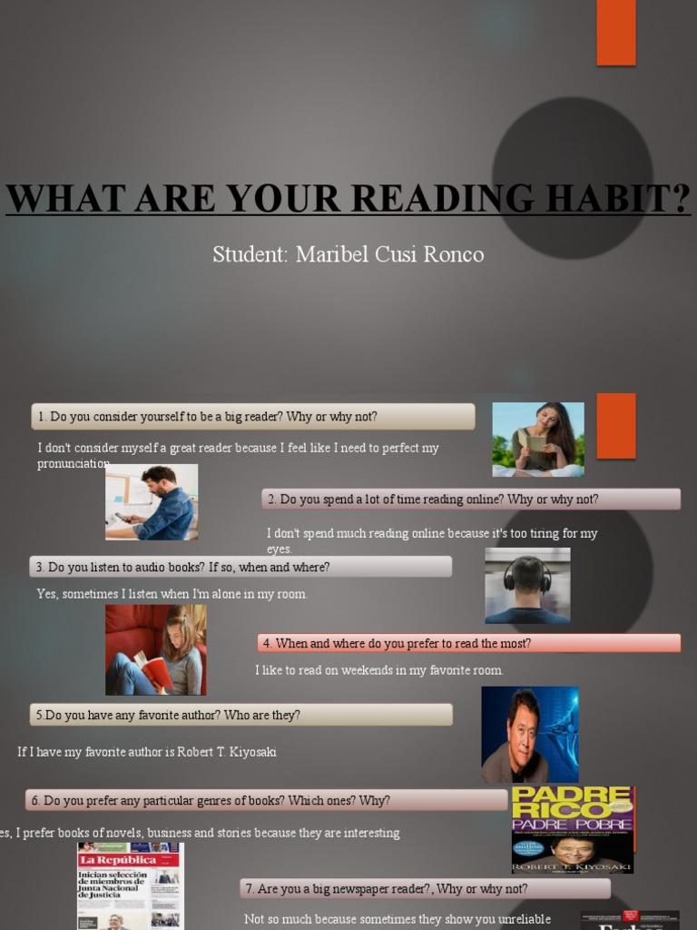 What Are Your Reading Habit? | PDF