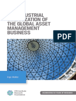 The Industrial Organization of The Global Asset Management Business