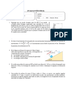 Examen Final Fisica 1