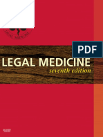 ACLM - Legal Medicine, 7e-Mosby - Elsevier Health Sciences (2007)