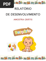 Modelo Relatório Individual Berçario 1 | PDF | Pedagogia