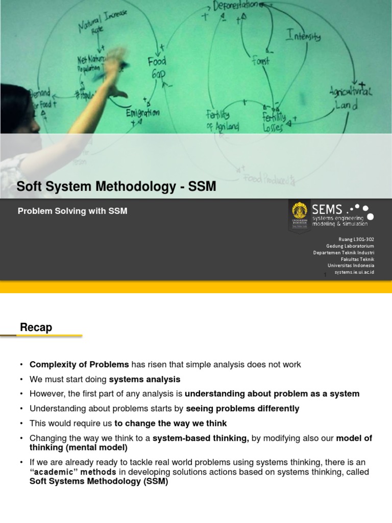 060 SSM 1 Soft System Methodology Introduction PDF System