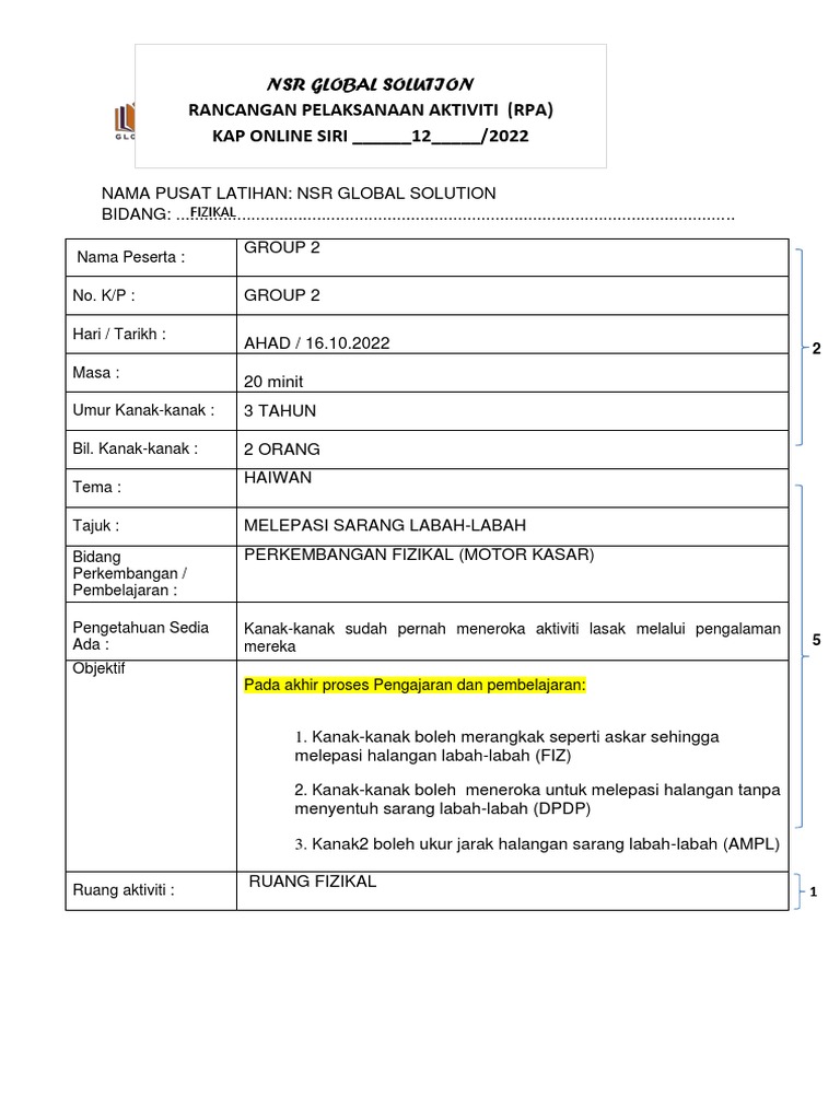 Format Rpa | PDF