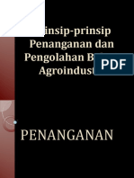 Agroindustri Pengolahan Bahan Pangan