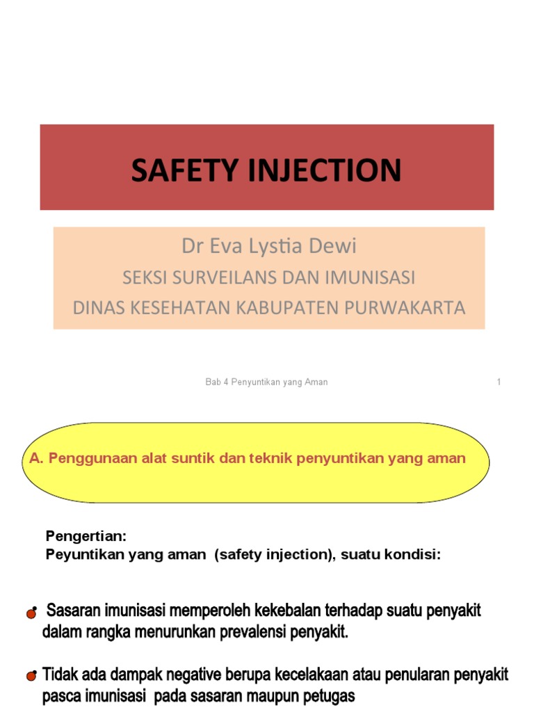 Safety Inject-Kab Bekasi | PDF | Sains & Matematika