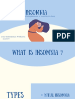 Insomnia: Understanding the Causes, Types, Symptoms, and Treatment of Habitual Sleeplessness