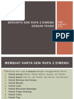 Teknik Seni Rupa 2 Dimensi