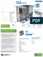 VCA Evaporative Condenser Parts Map