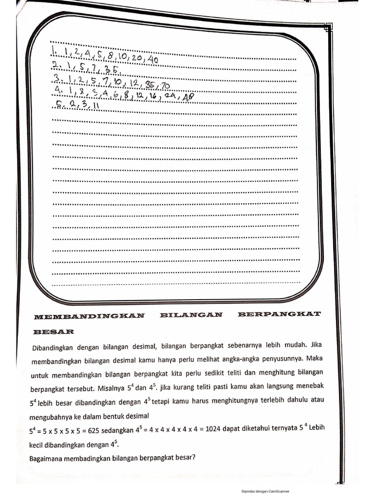 Tugas Matematika - Asma Nadia Puja Rabbani | PDF