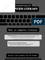 Importance of Computer Literacy