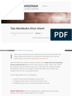 WWW Pusakamadinah Org 2014 02 Tips Situs Islami HTML