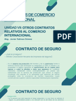 Unidad 7 - Otros Contratos de Comercio Internacional