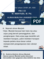 Aliran Murji'ah, Khawarij dan Syi'ah dalam Sejarah Islam