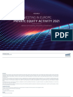 Invest Europe Activity Data Report 2021