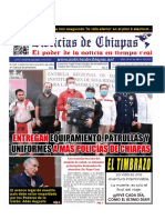 Periódico Noticias de Chiapas, Edición Virtual Sábado 17 de Diciembre de 2022