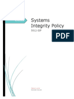 Lunajesus System Integrity Policy Week4