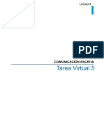 Tarea Virtual 5 La Comunicación Escrita en La Empresa