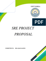 SRE Project Proposal