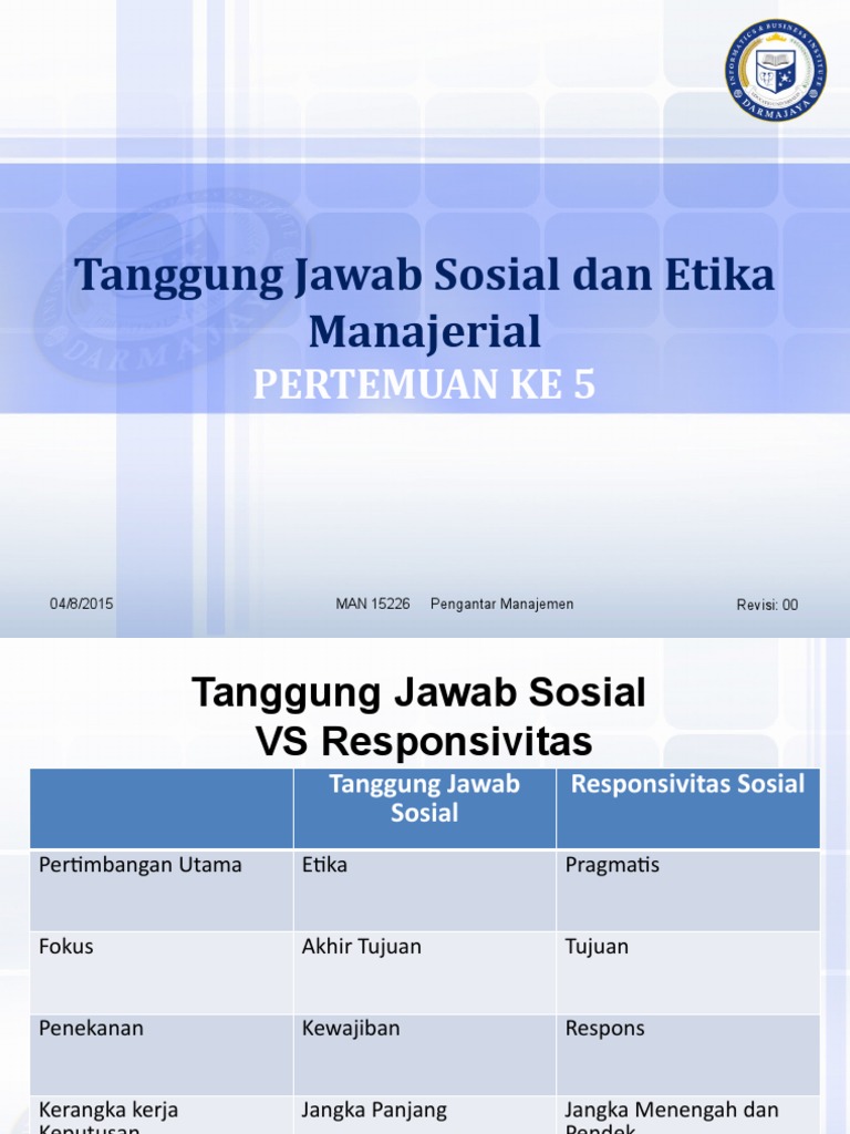 Pertemuan Ke 5 - Pengantar Manajemen | PDF | Karier & Perkembangan