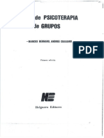 Bernard, M. (1979) - Temad de Psicoterapia de Grupo. Temas Teóricos.