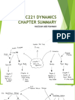 Mec221 Dynamics Chapter Summary