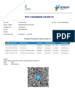 Kartu Vaksinasi Covid-19: Riwayat Pemberian Vaksin Covid-19