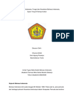 3A - Kelompok 1 - Kedudukan Dan Fungsi Bahasa Indonesia