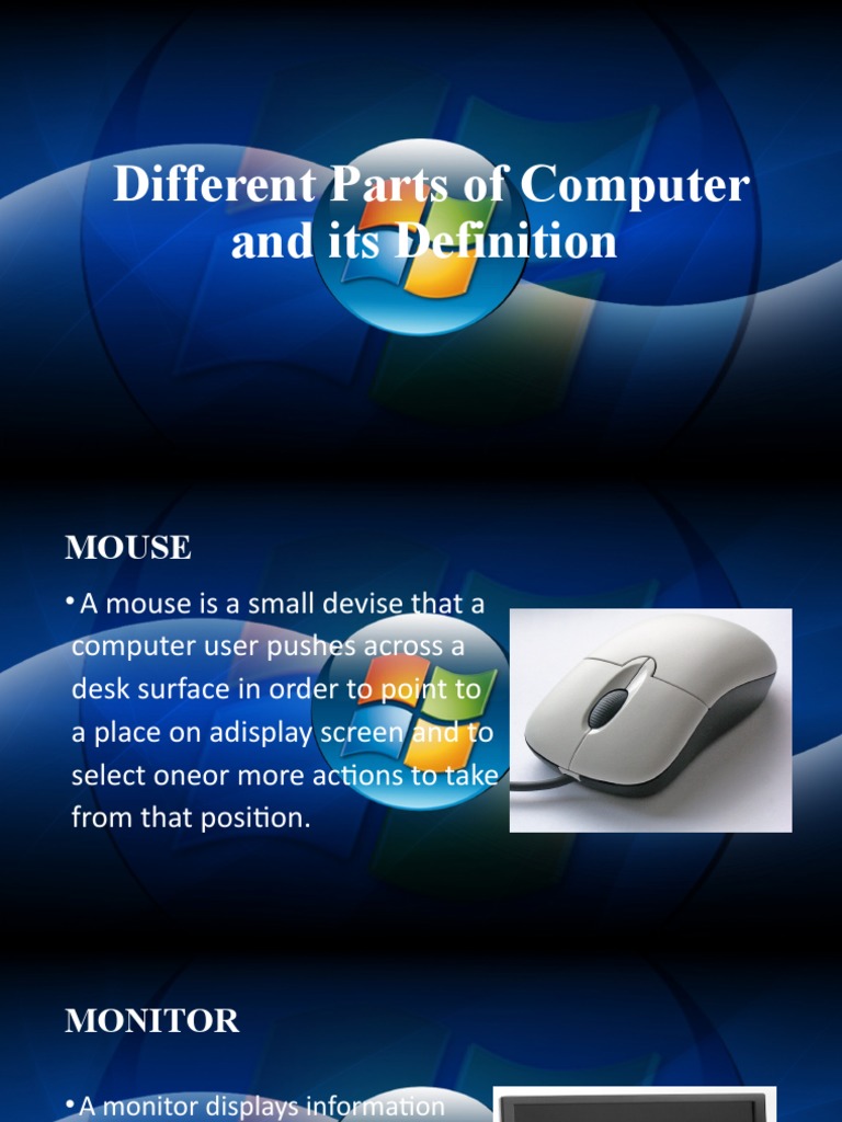 COMPUTER TERMS PARTS AND THINGS visual data 3