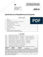 JDM H4: Specification For O-Ring Materials and Properties