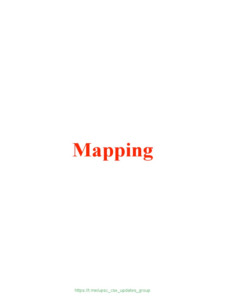 Geography Mapping Notes Pdf Himalayas Earth Sciences