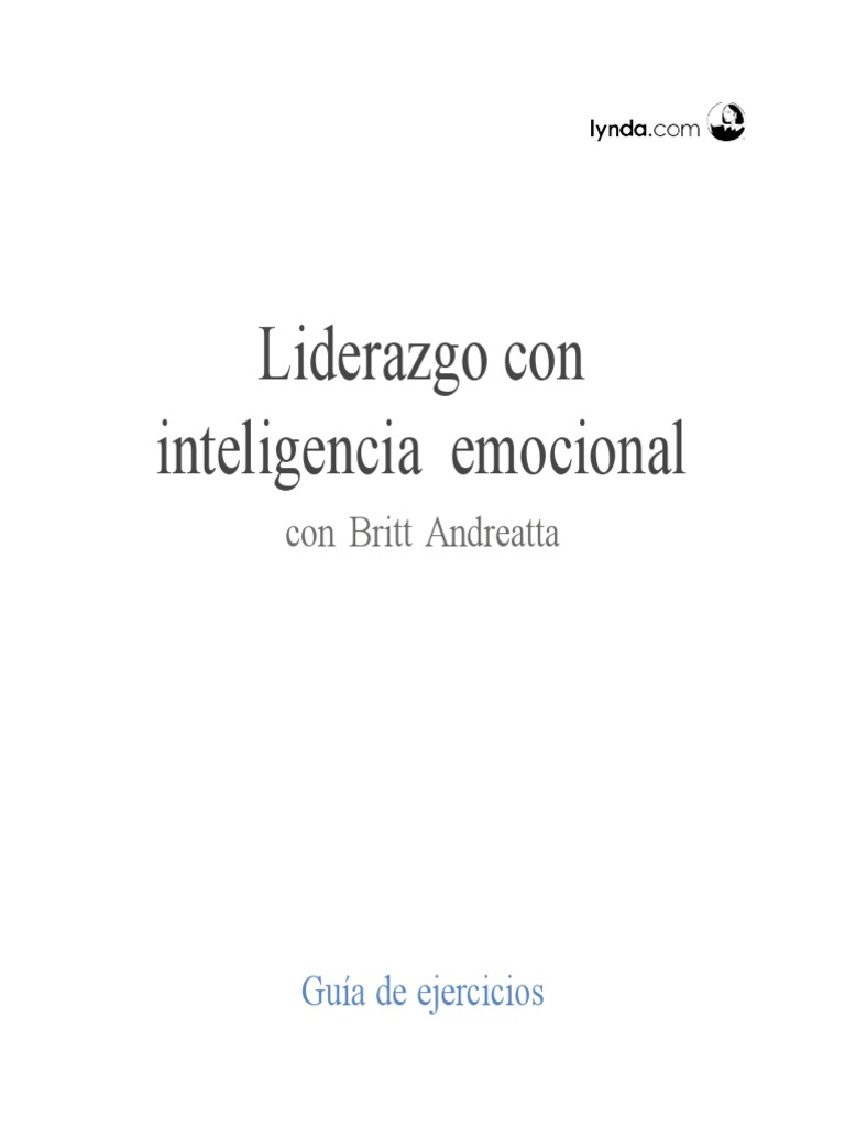 LIE - Guia - de - Ejercicios 5 Removed | PDF | Las emociones | Liderazgo