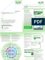 Researcher Development Framework RDF Planner Overview Vitae 2012