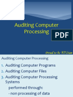 Auditing Accounting Information Systems Modules 5 - 7