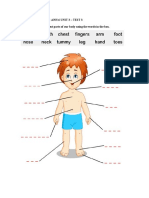 KIỂM TRA TIẾNG ANH 6 UNIT 3- TEST 3