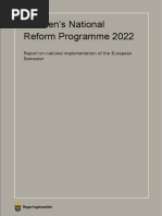 Swedens National Reform Programme 2022