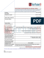 F9 Architects Internship Application Form 2020 - 21