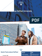 Choose DePaul and Chicago for World-Class Education and Career Success