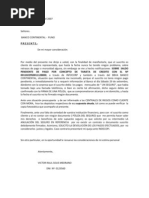 Carta a BCP - Solicitud de Chequeras