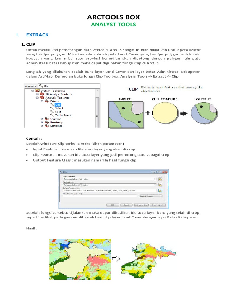 Panduan Penggunaan Arctools di ArcGIS | PDF | Teknologi & Rekayasa