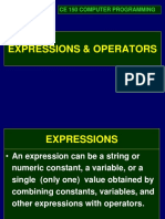 Lab-Qb-1 Operators and Exprerssions