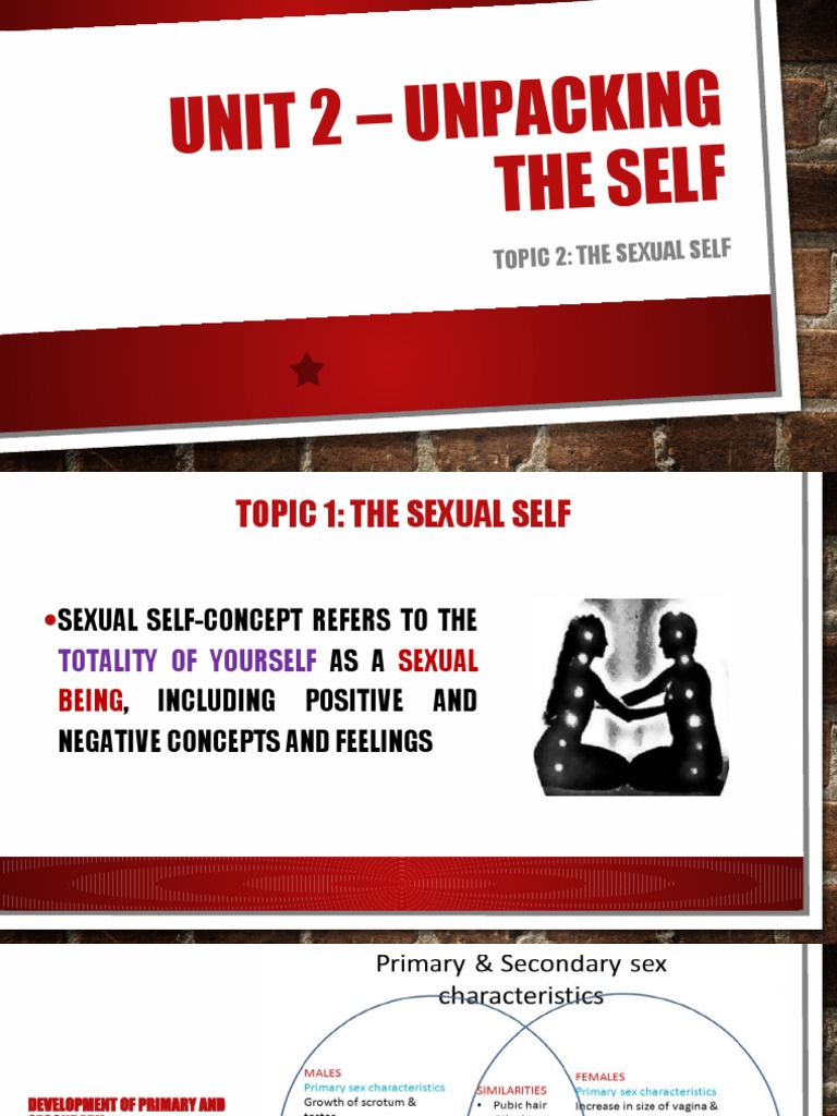 Understanding the Sexual Self and Response | PDF | Sexually Transmitted ...