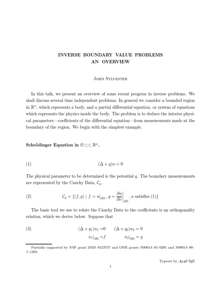 What is Inverse Problem PDF Linear Elasticity Functions And Mappings