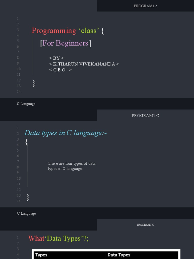 Class 2 | PDF | Computer Programming | Computer Science