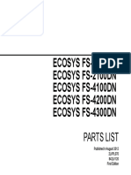 PL fs-2100d fs-2100dn fs-4100dn fs-4200dn fs-4300dn Parts List Ver0