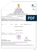 TM Registration Certificate - 4477103